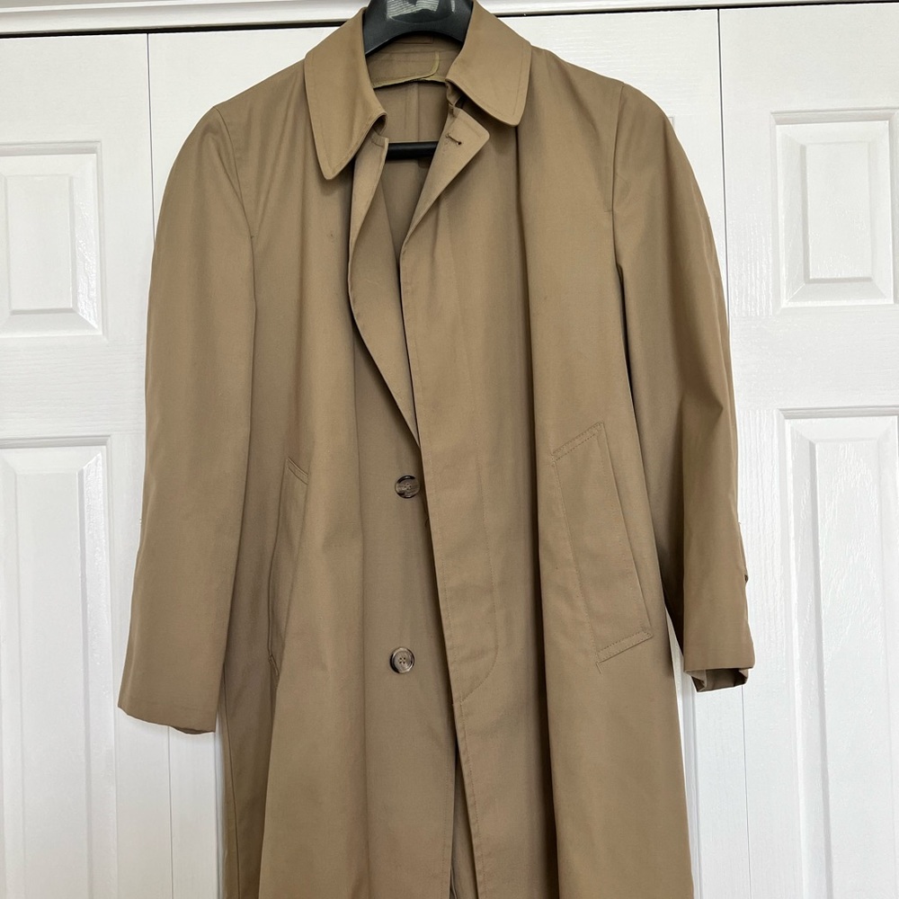 London Fog trench coat